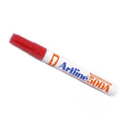 Artline 500A Whiteboard Marker EK500A Refillable 2mm Red EK500AKLR